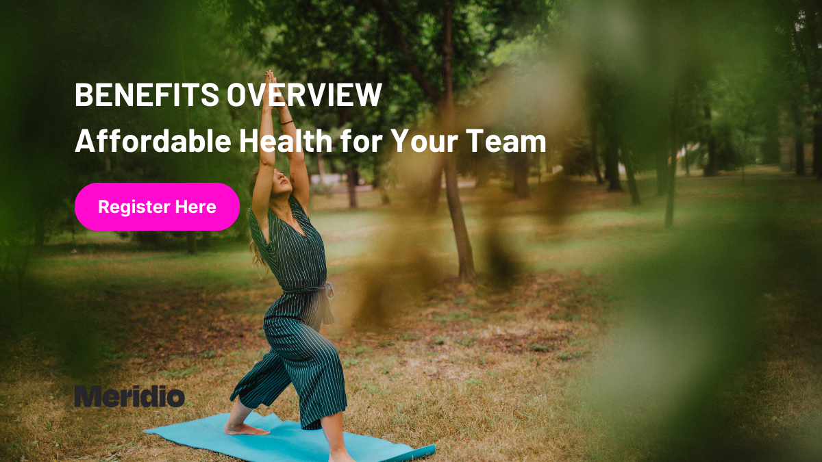 Affordable Health Benefits Webinar by Meridio